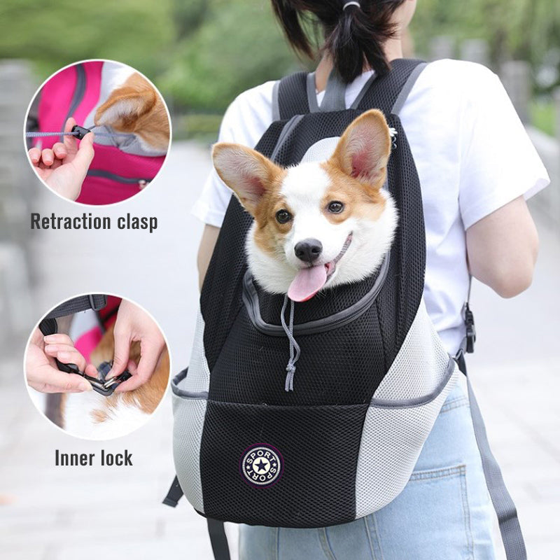Portable Outdoor Pet Dog Carrier Bag: The Perfect Travel Companion for Your Furry Friend